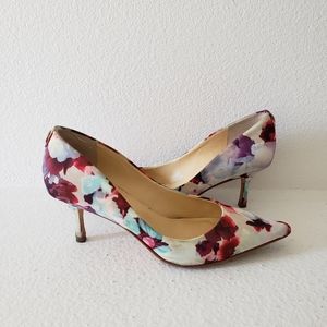 Ivanka Trump Floral Heels